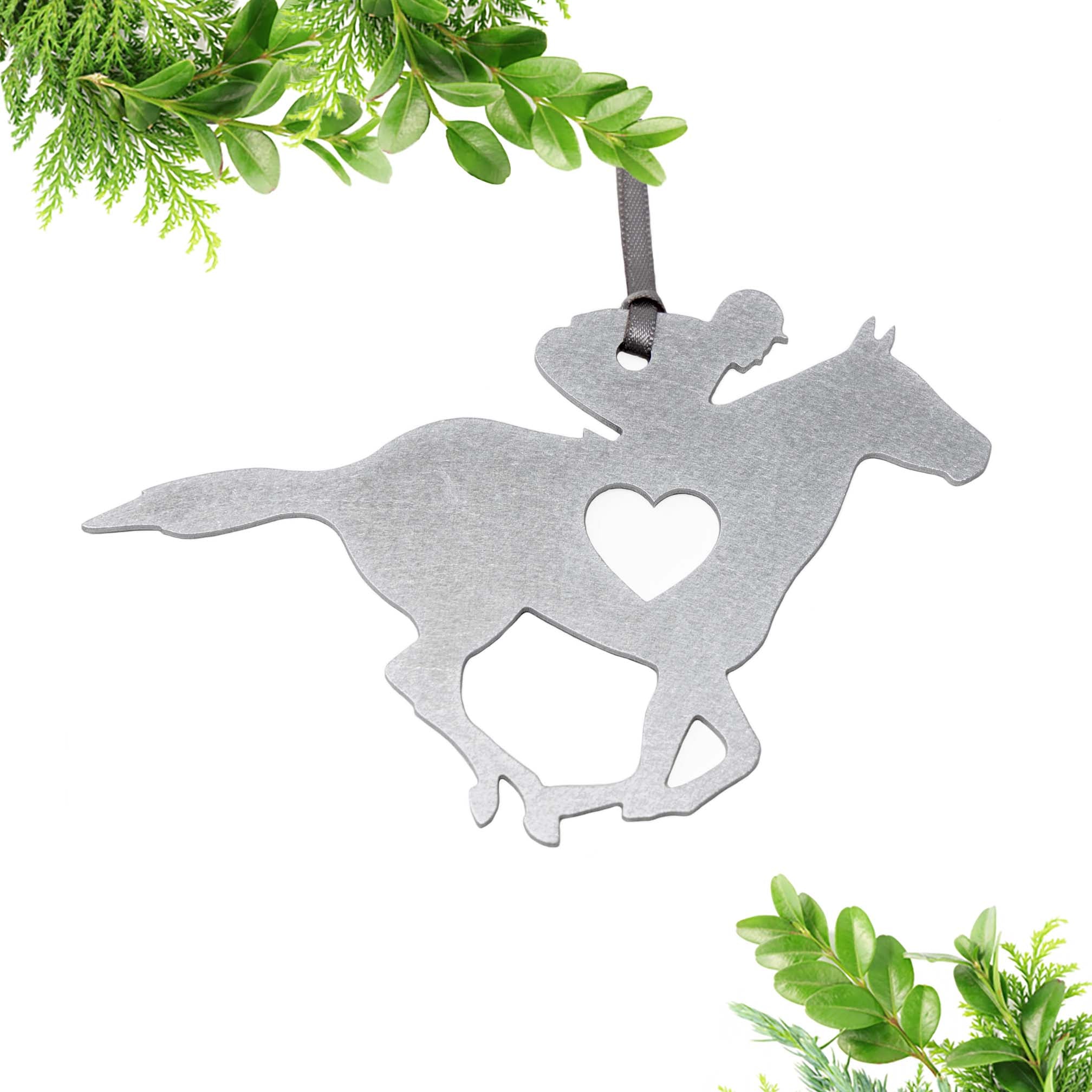 Race Horse and Jockey